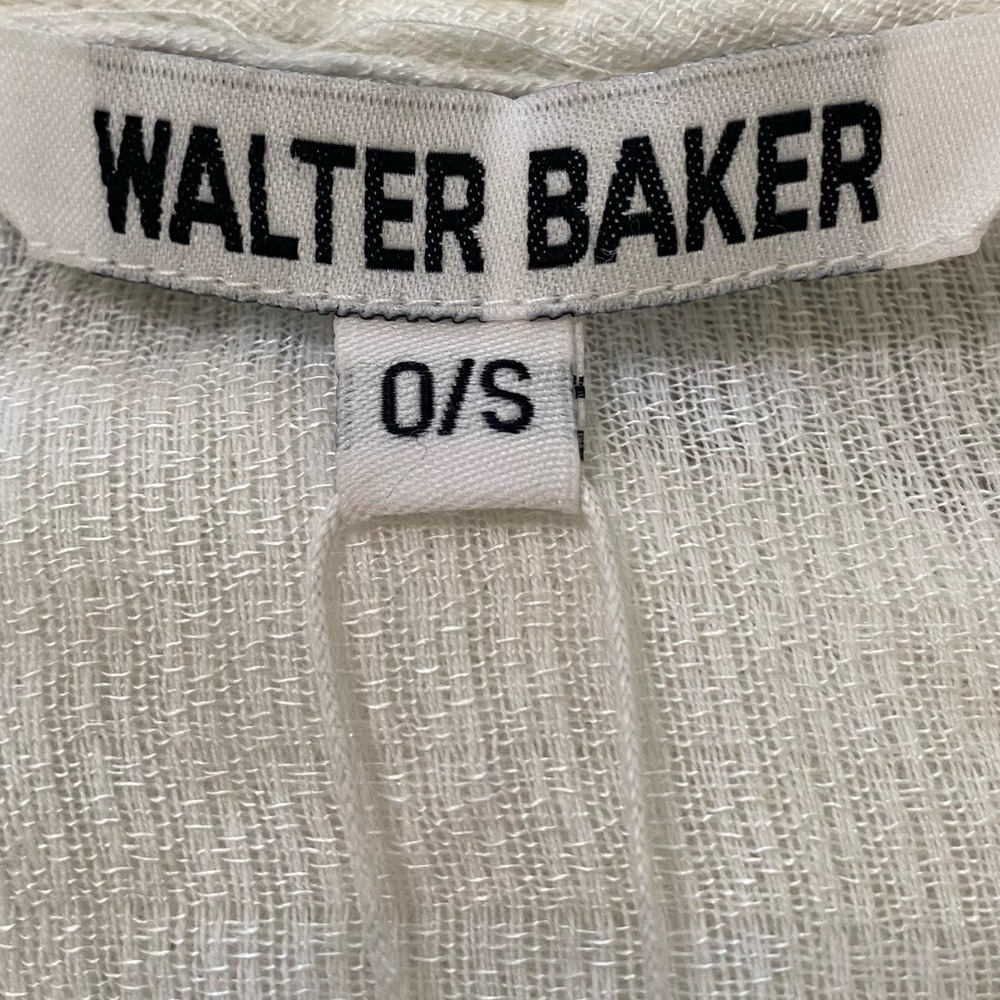 Walter Baker New One Size Acapulco Kaftan Cover Up in Ivory Vacation Resortwear - Picture 8 of 12